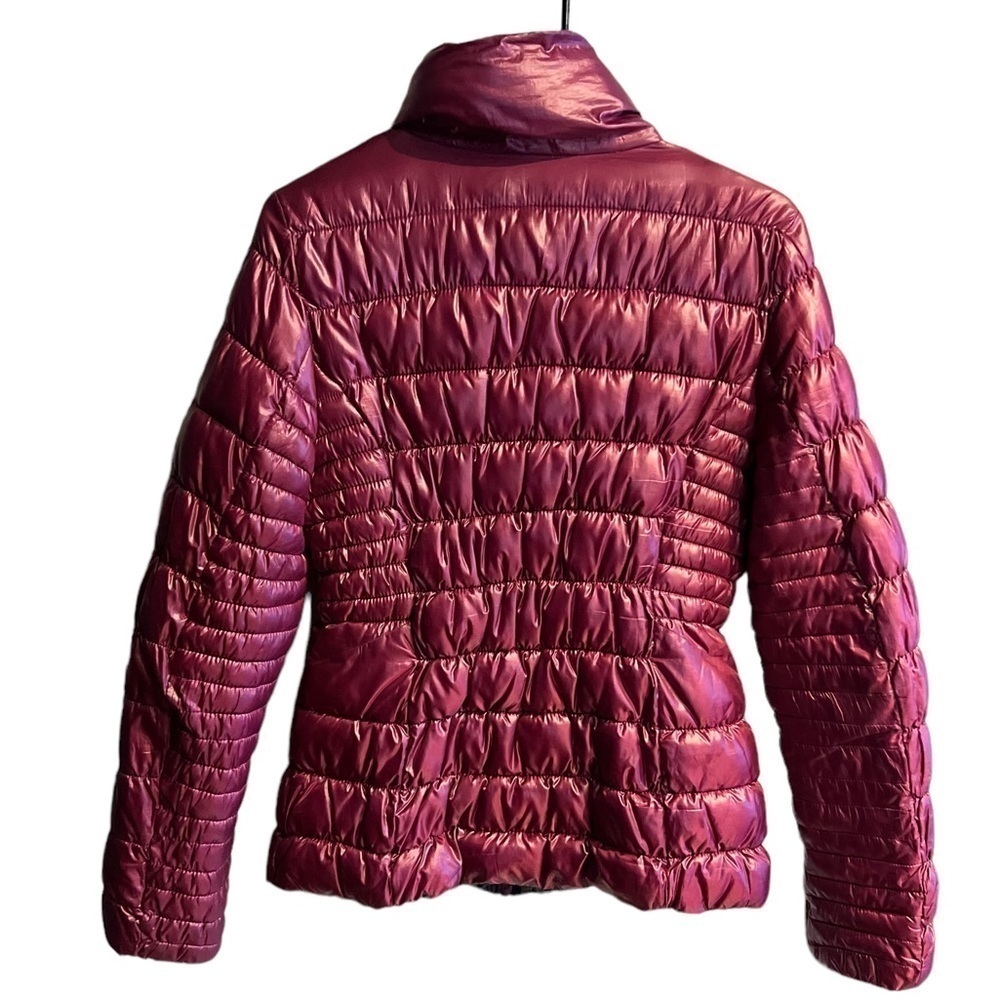 INC International Concepts Purple Puffy Coat Size Small - Picture 4 of 6